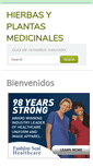 Mobile Screenshot of hierbasyplantasmedicinales.info