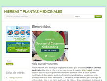 Tablet Screenshot of hierbasyplantasmedicinales.info